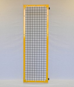 2x2 Mesh with Clear Weld Screen - Hinge Right