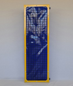 2x2 Mesh with Blue Weld Screen - Hinge Right