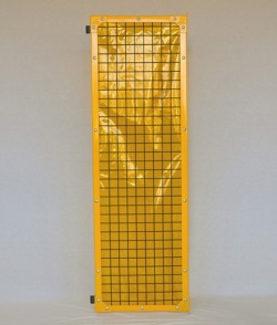 2x2 Mesh with Yellow Weld Screen - Hinge Left